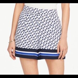 Ann Taylor Factory The Drapey Short sailor flat front high waist shorts